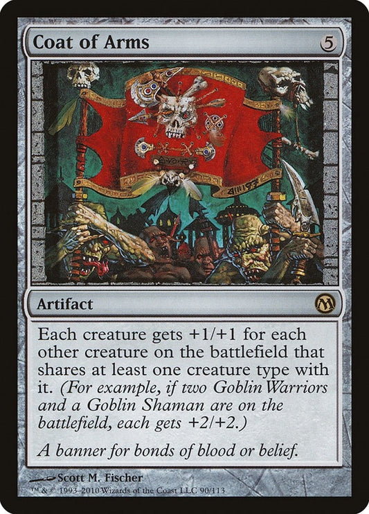 Image for Coat of Arms (90) (Duels of the Planeswalkers) - Magic: The Gathering