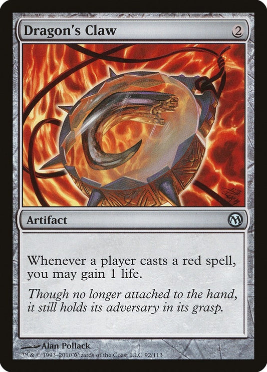 Image for Dragon's Claw (92) (Duels of the Planeswalkers) - Magic: The Gathering