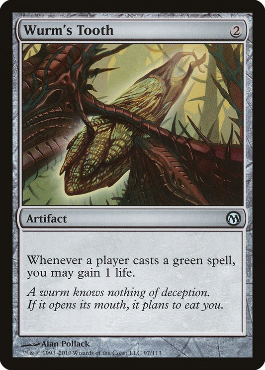 Image for Wurm's Tooth (97) (Duels of the Planeswalkers) - Magic: The Gathering