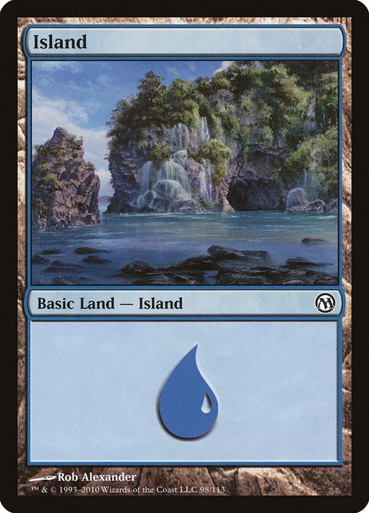 Image for Island (98) (98) (Duels of the Planeswalkers) - Magic: The Gathering