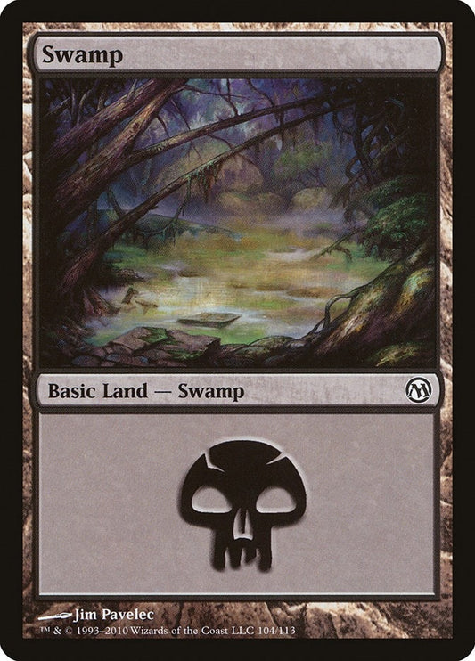 Image for Swamp (104) (104) (Duels of the Planeswalkers) - Magic: The Gathering