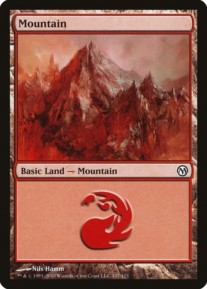 Image for Mountain (107) (107) (Duels of the Planeswalkers) - Magic: The Gathering