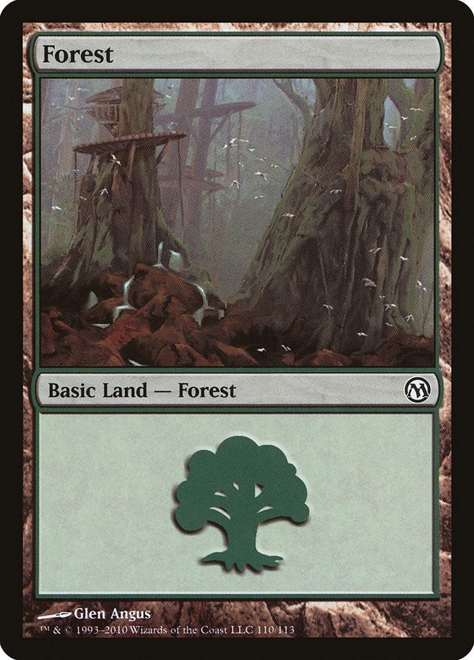 Image for Forest (110) (110) (Duels of the Planeswalkers) - Magic: The Gathering