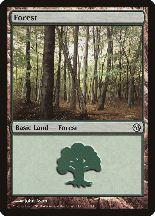 Image for Forest (111) (111) (Duels of the Planeswalkers) - Magic: The Gathering
