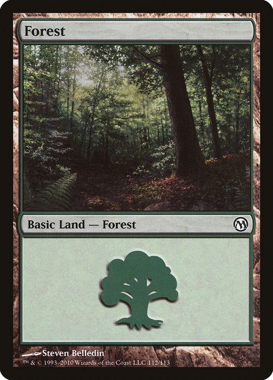 Image for Forest (112) (112) (Duels of the Planeswalkers) - Magic: The Gathering