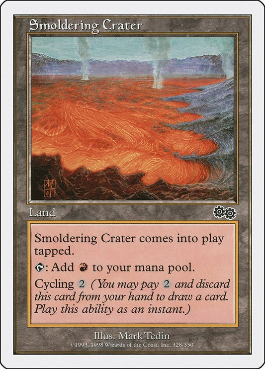 Image for Smoldering Crater (328) (Anthologies) - Magic: The Gathering
