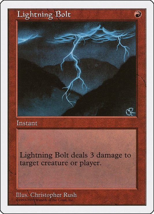 Image for Lightning Bolt (34) (Anthologies) - Magic: The Gathering