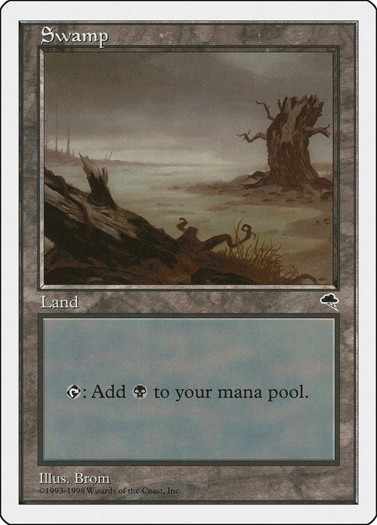 Image for Swamp (Tempest) (43) (Anthologies) - Magic: The Gathering