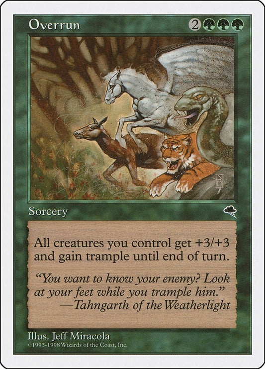 Image for Overrun (54) (Anthologies) - Magic: The Gathering