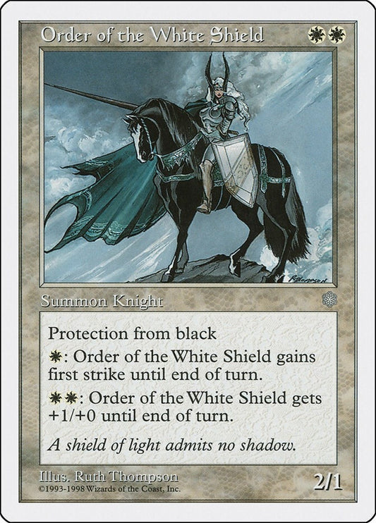 Image for Order of the White Shield (55) (Anthologies) - Magic: The Gathering
