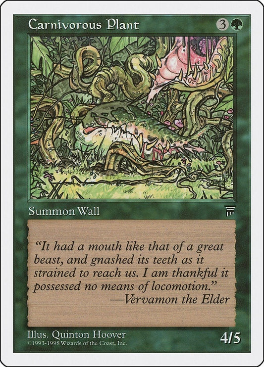Image for Carnivorous Plant (65) (Anthologies) - Magic: The Gathering