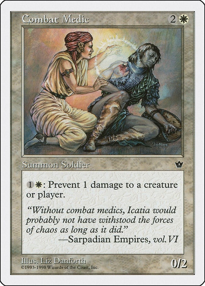 Image for Combat Medic (74) (Anthologies) - Magic: The Gathering