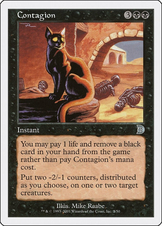 Image for Contagion (2) (Deckmasters Garfield vs Finkel) - Magic: The Gathering