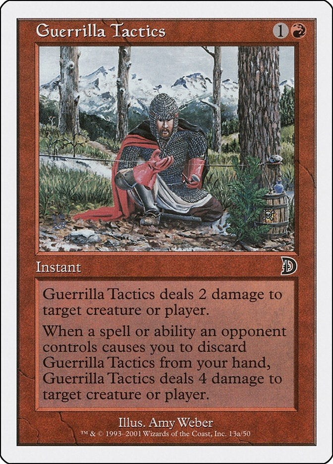 Image for Guerrilla Tactics (13a) (13a) (Deckmasters Garfield vs Finkel) - Magic: The Gathering