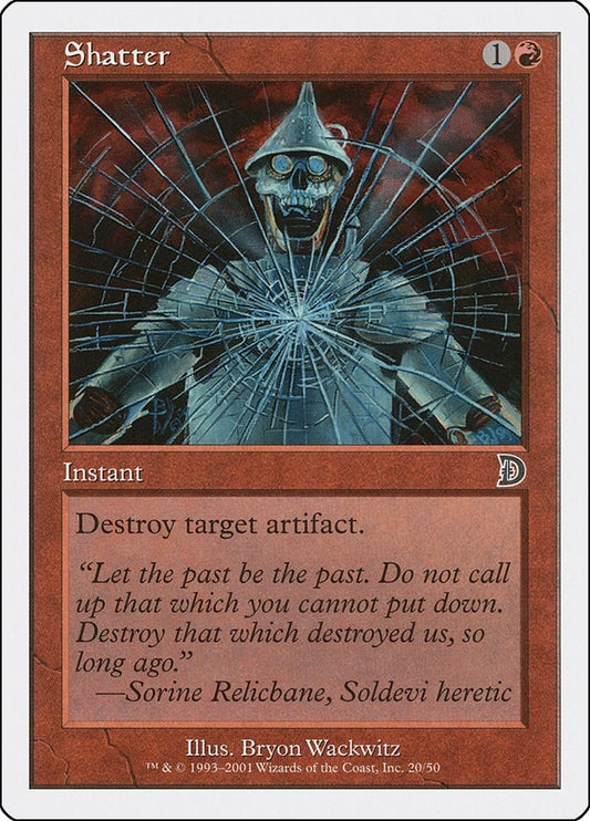 Image for Shatter (20) (Deckmasters Garfield vs Finkel) - Magic: The Gathering