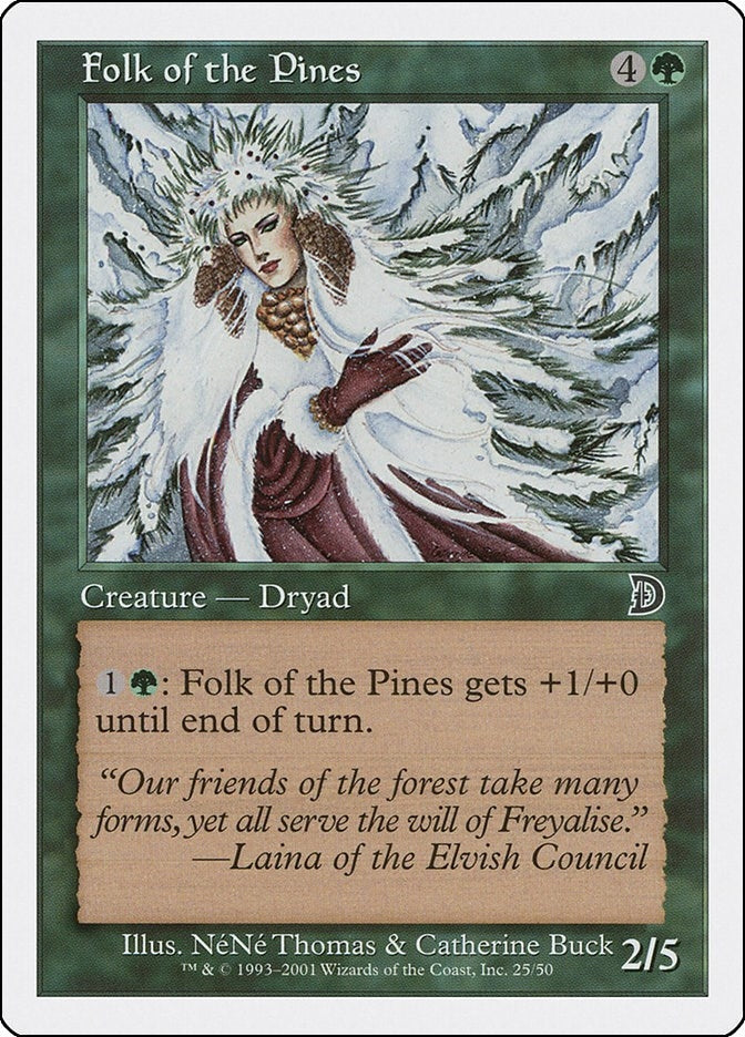 Image for Folk of the Pines (25) (Deckmasters Garfield vs Finkel) - Magic: The Gathering