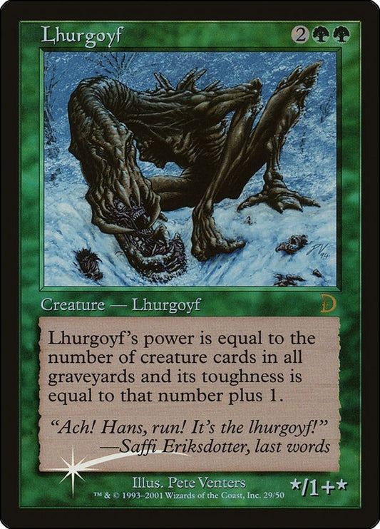 Image for Lhurgoyf (29) (Deckmasters Garfield vs Finkel) - Magic: The Gathering