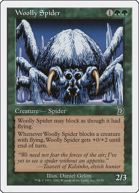 Image for Woolly Spider (30) (Deckmasters Garfield vs Finkel) - Magic: The Gathering