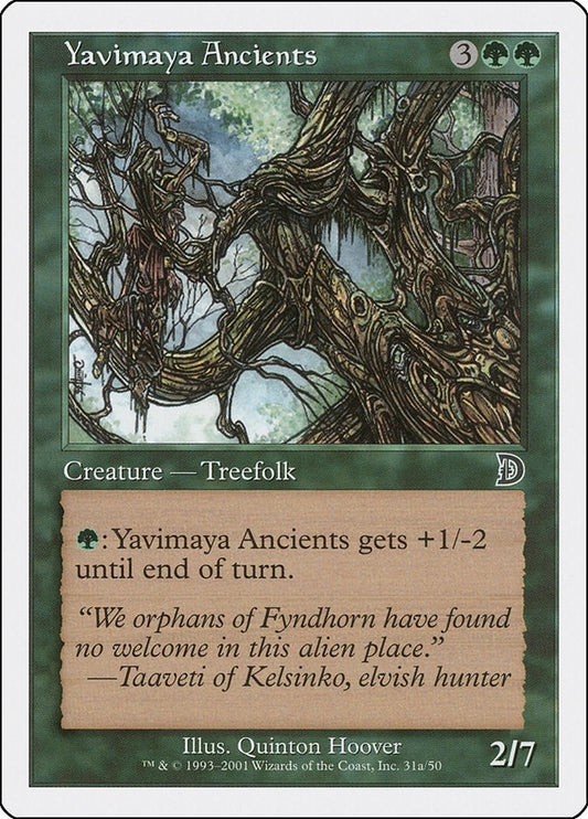 Image for Yavimaya Ancients (31a) (31a) (Deckmasters Garfield vs Finkel) - Magic: The Gathering