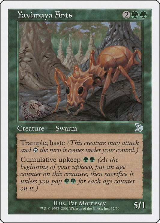 Image for Yavimaya Ants (32) (Deckmasters Garfield vs Finkel) - Magic: The Gathering