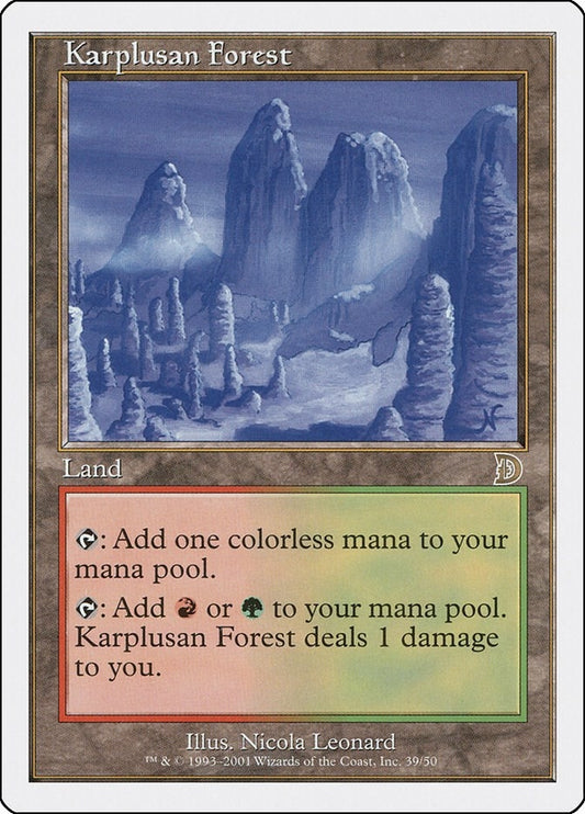 Image for Karplusan Forest (39) (Deckmasters Garfield vs Finkel) - Magic: The Gathering