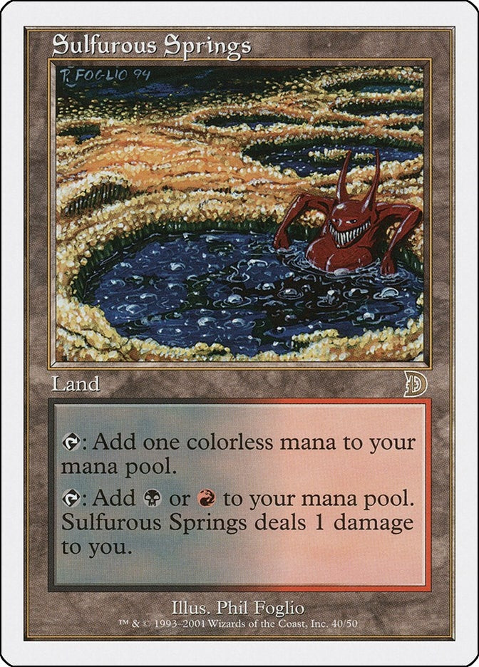 Image for Sulfurous Springs (40) (Deckmasters Garfield vs Finkel) - Magic: The Gathering