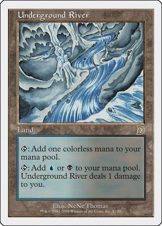 Image for Underground River (41) (Deckmasters Garfield vs Finkel) - Magic: The Gathering