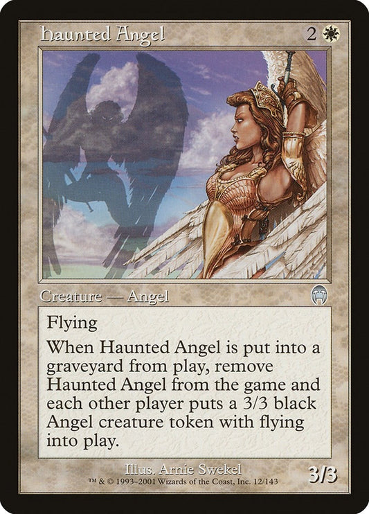 Image for Haunted Angel (12) (Apocalypse) - Magic: The Gathering