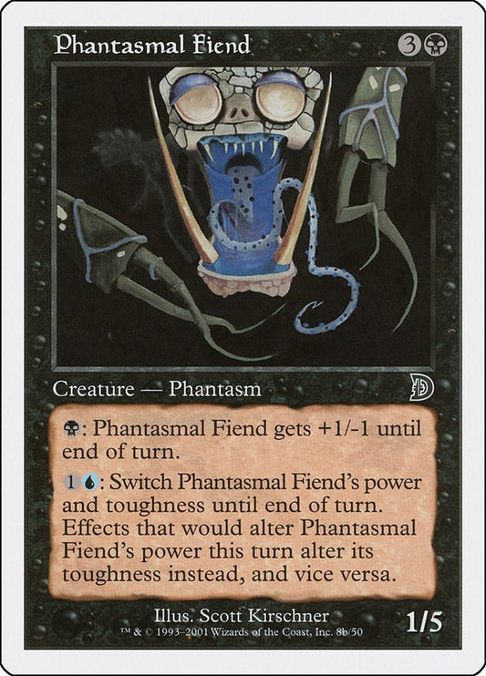 Image for Phantasmal Fiend (8b) (8b) (Deckmasters Garfield vs Finkel) - Magic: The Gathering