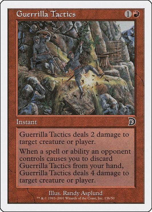 Image for Guerrilla Tactics (13b) (13b) (Deckmasters Garfield vs Finkel) - Magic: The Gathering