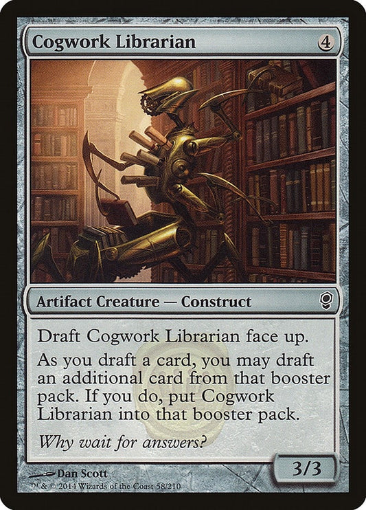 Image for Cogwork Librarian (58) (Conspiracy) - Magic: The Gathering