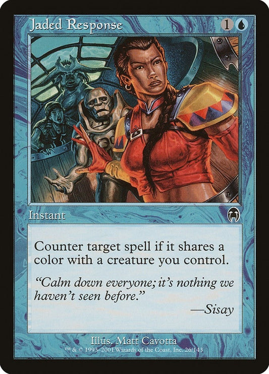Image for Jaded Response (26) (Apocalypse) - Magic: The Gathering