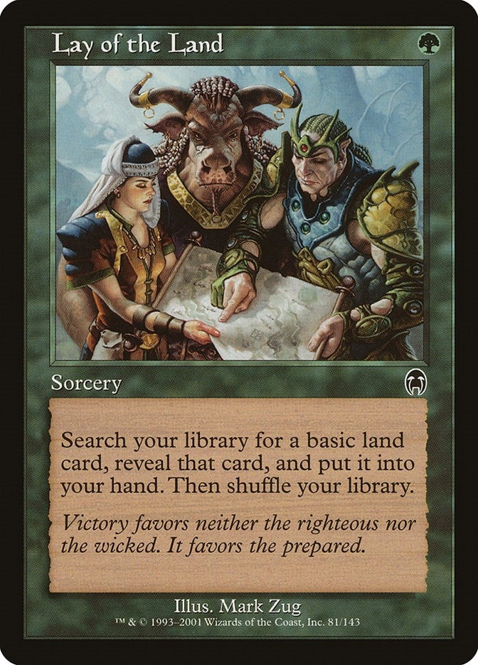 Image for Lay of the Land (81) (Apocalypse) - Magic: The Gathering