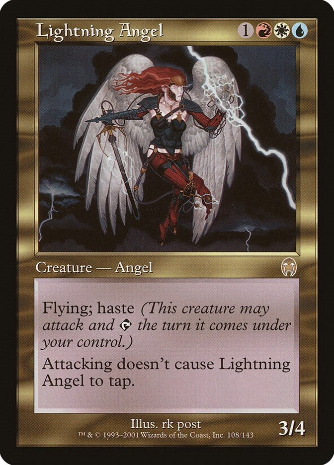 Image for Lightning Angel (108) (Apocalypse) - Magic: The Gathering
