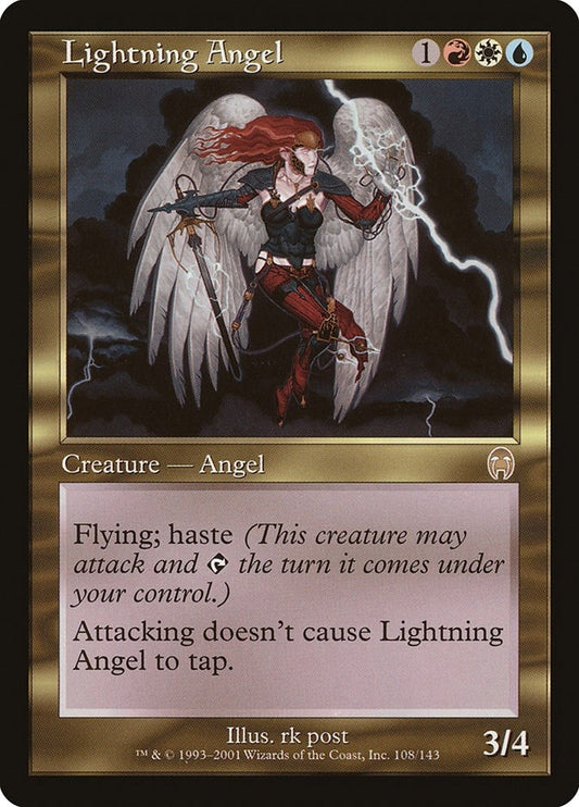 Image for Lightning Angel (108) (Apocalypse) - Magic: The Gathering