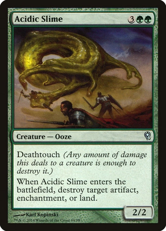 Image for Acidic Slime (64) (Duel Decks: Jace vs. Vraska) - Magic: The Gathering