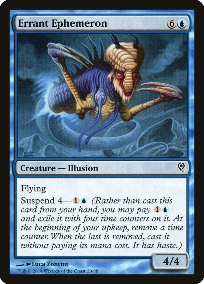 Image for Errant Ephemeron (20) (Duel Decks: Jace vs. Vraska) - Magic: The Gathering