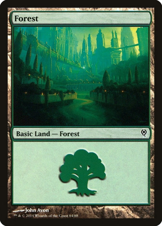 Image for Forest (84) (84) (Duel Decks: Jace vs. Vraska) - Magic: The Gathering