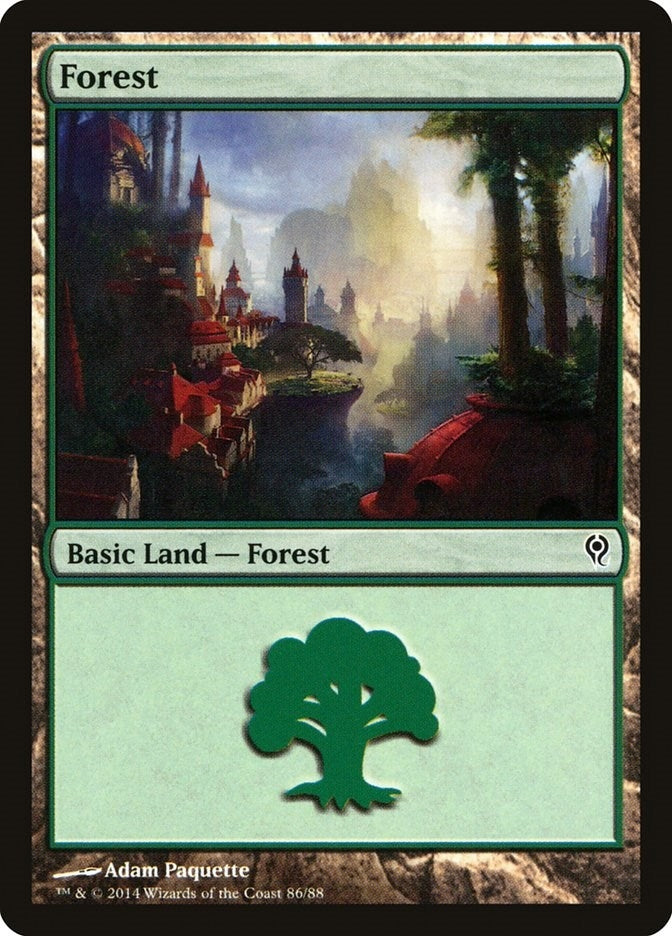 Image for Forest (86) (86) (Duel Decks: Jace vs. Vraska) - Magic: The Gathering