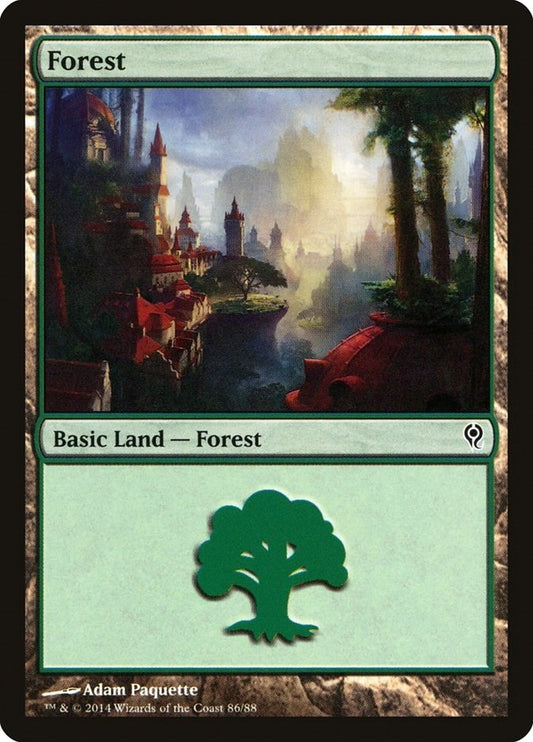 Image for Forest (86) (86) (Duel Decks: Jace vs. Vraska) - Magic: The Gathering