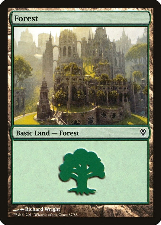 Image for Forest (87) (87) (Duel Decks: Jace vs. Vraska) - Magic: The Gathering