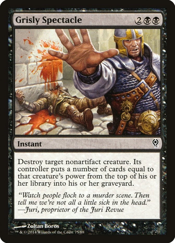 Image for Grisly Spectacle (75) (Duel Decks: Jace vs. Vraska) - Magic: The Gathering