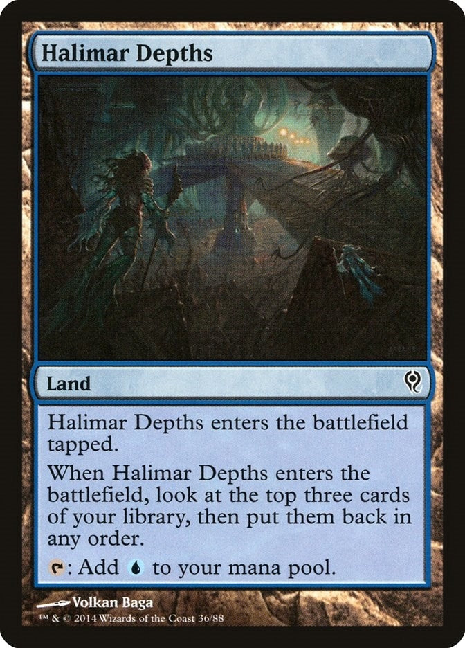 Image for Halimar Depths (36) (Duel Decks: Jace vs. Vraska) - Magic: The Gathering
