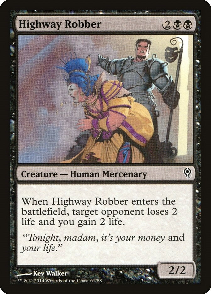Image for Highway Robber (61) (Duel Decks: Jace vs. Vraska) - Magic: The Gathering