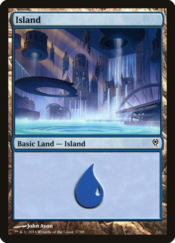 Image for Island (37) (37) (Duel Decks: Jace vs. Vraska) - Magic: The Gathering