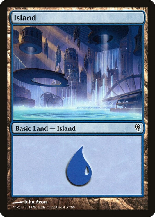 Image for Island (37) (37) (Duel Decks: Jace vs. Vraska) - Magic: The Gathering