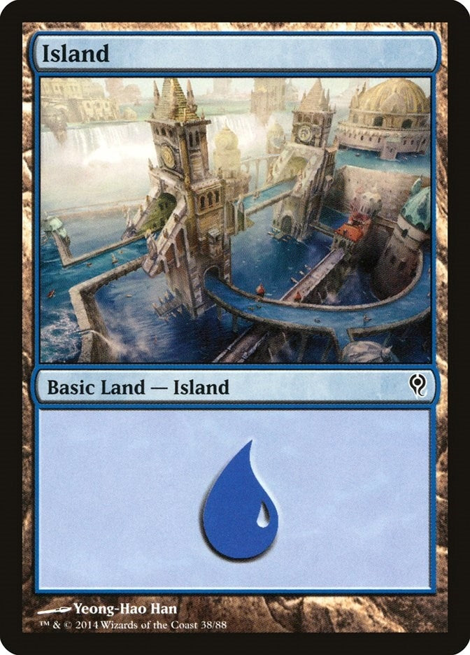 Image for Island (38) (38) (Duel Decks: Jace vs. Vraska) - Magic: The Gathering