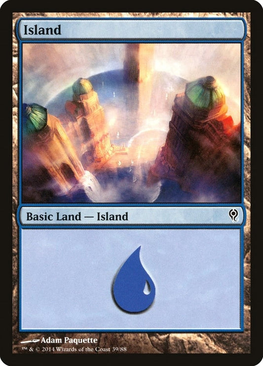 Image for Island (39) (39) (Duel Decks: Jace vs. Vraska) - Magic: The Gathering