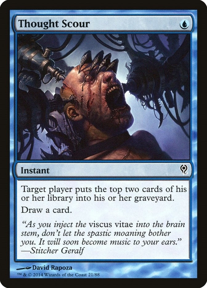 Image for Thought Scour (21) (Duel Decks: Jace vs. Vraska) - Magic: The Gathering