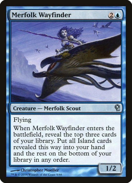 Image for Merfolk Wayfinder (9) (Duel Decks: Jace vs. Vraska) - Magic: The Gathering
